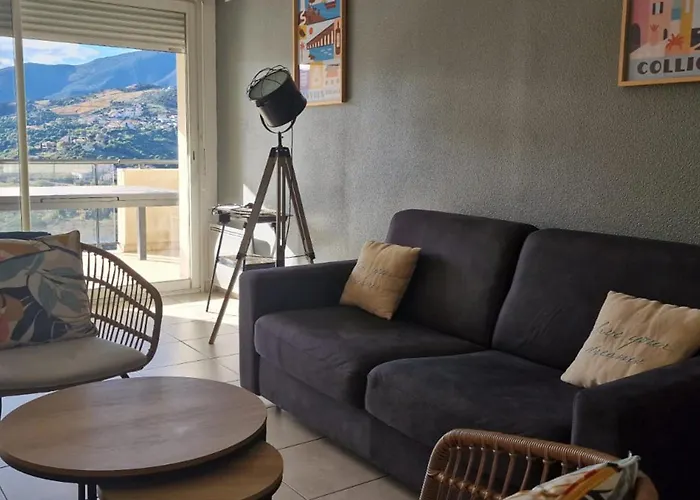 3 Pieces Avec Terrasse Et Wifi A - Fr-1-309-459 * Banyuls-sur-Mer